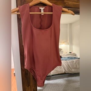 Fleur du Mal Terracotta Bodysuit